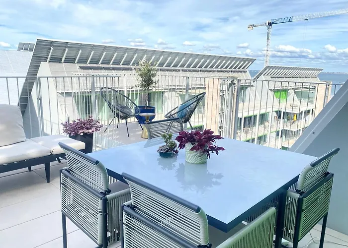 公寓 Penthouse With Stunning River Views Lisboa